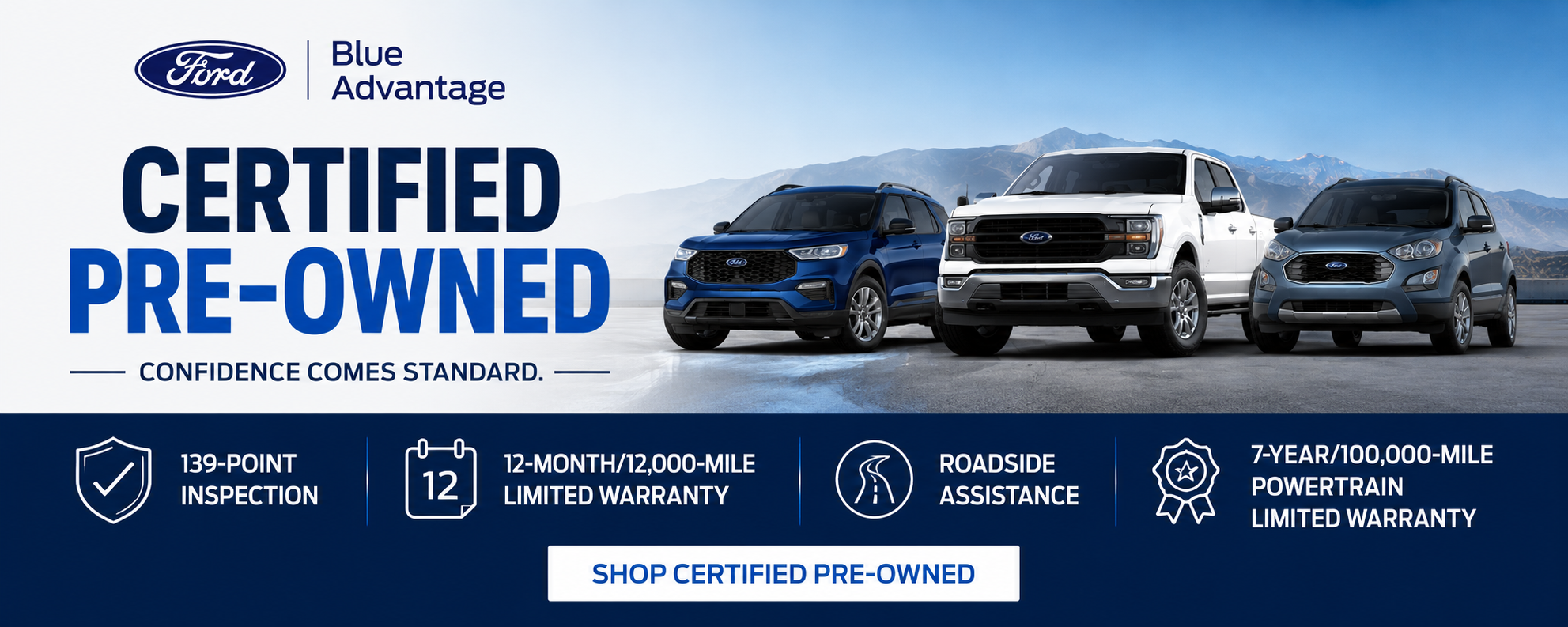 Certified Pre-Owned Blue Advantage